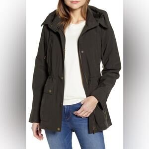 French Connection Women’s Hooded Soft Shell Jacket Size XS